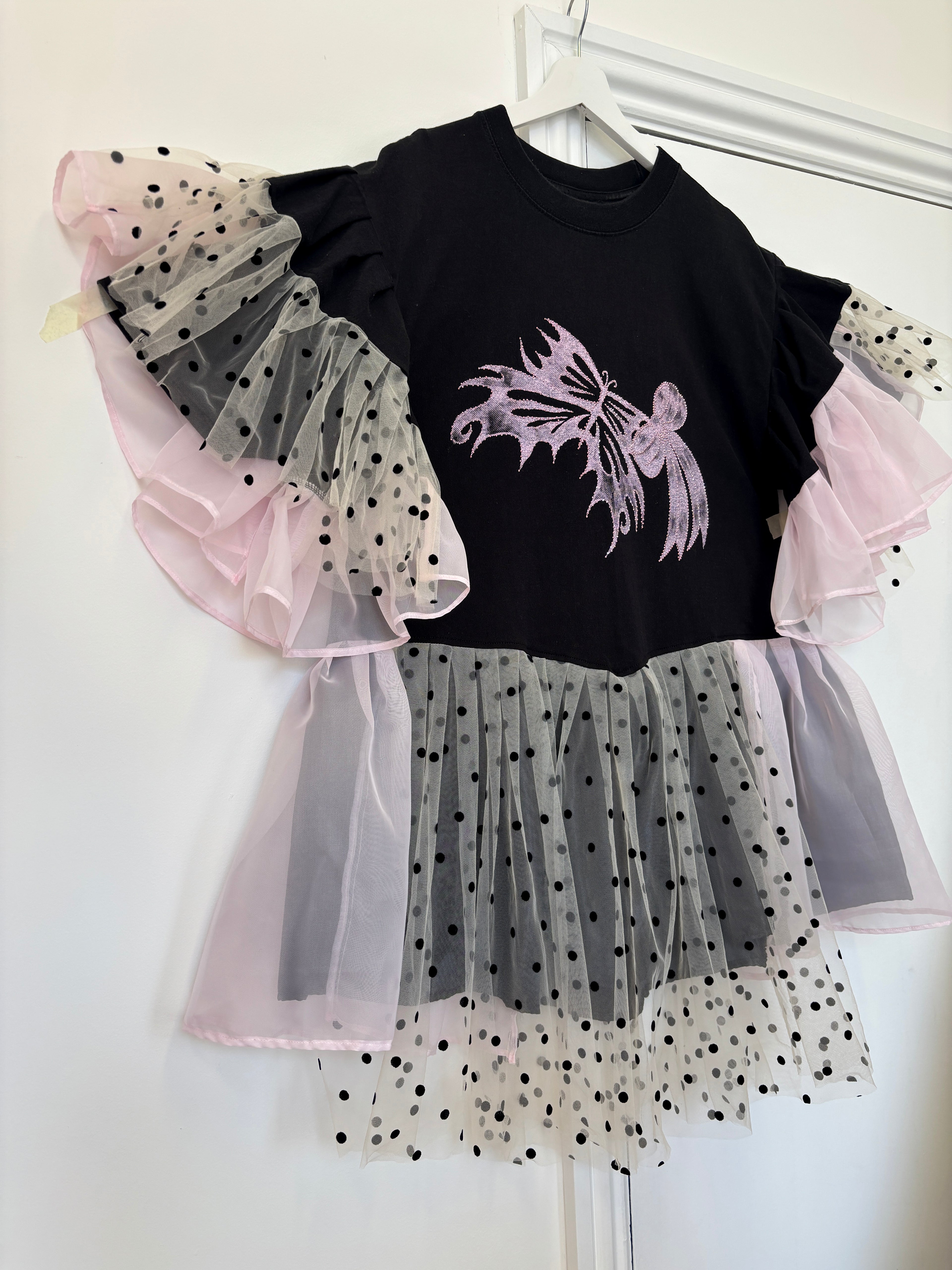 UPCYCLED RHINESTONE 𝒯𝓊𝓁𝓁𝑒 𝒟𝓇𝑒𝓈𝓈 ★