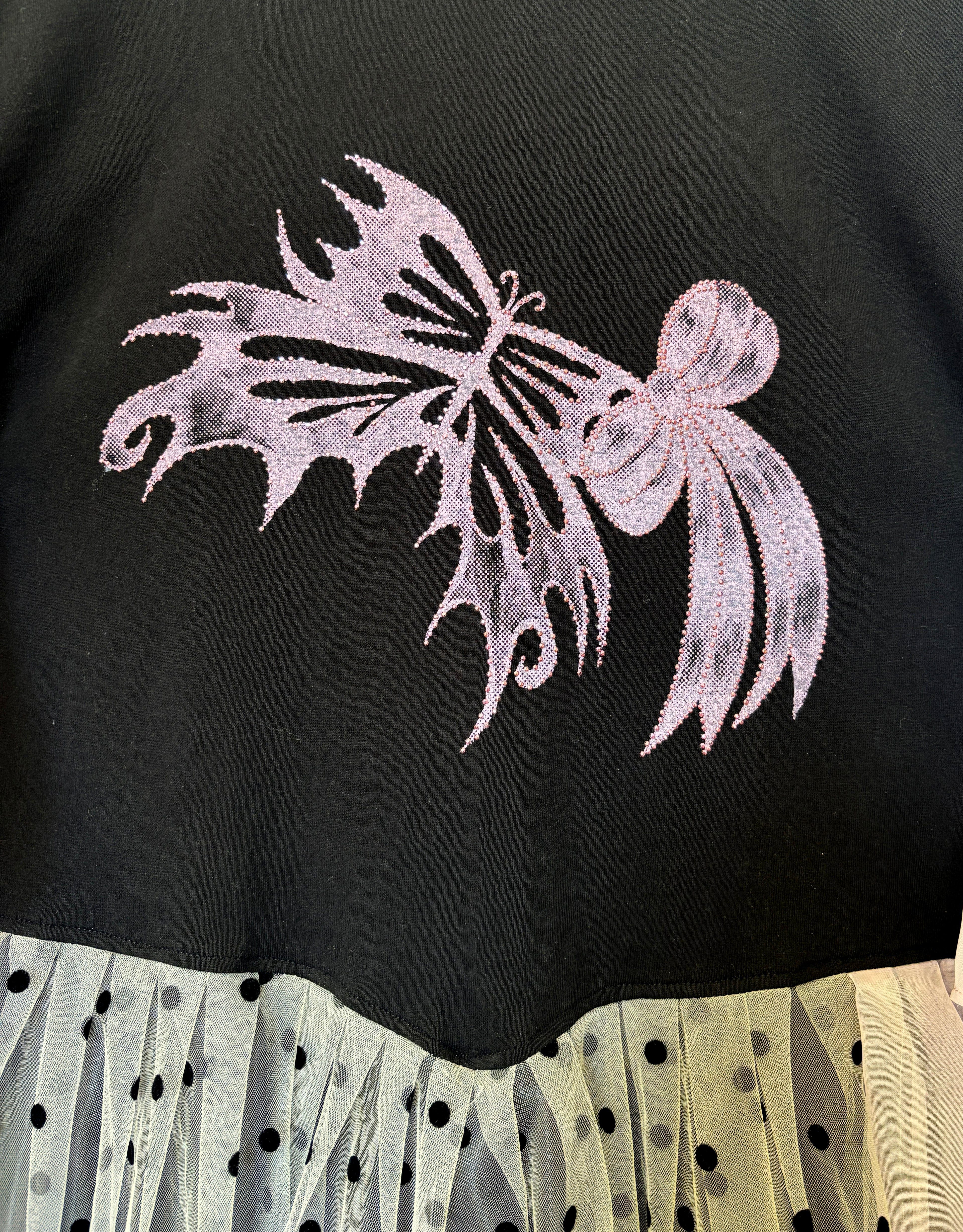 UPCYCLED RHINESTONE 𝒯𝓊𝓁𝓁𝑒 𝒟𝓇𝑒𝓈𝓈 ★