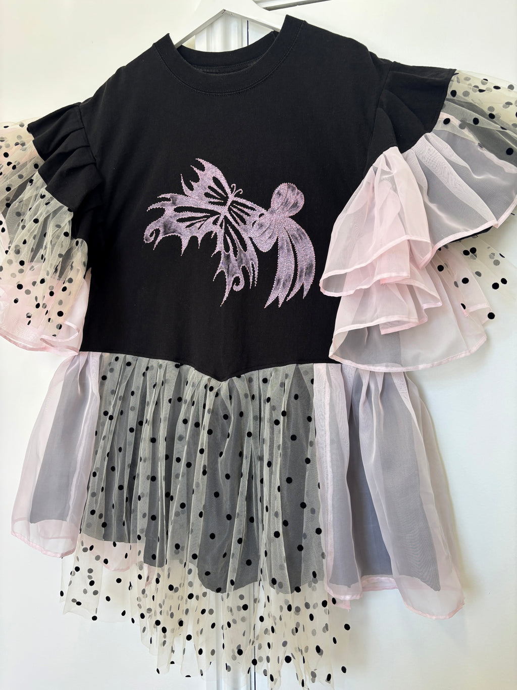UPCYCLED RHINESTONE 𝒯𝓊𝓁𝓁𝑒 𝒟𝓇𝑒𝓈𝓈 ★