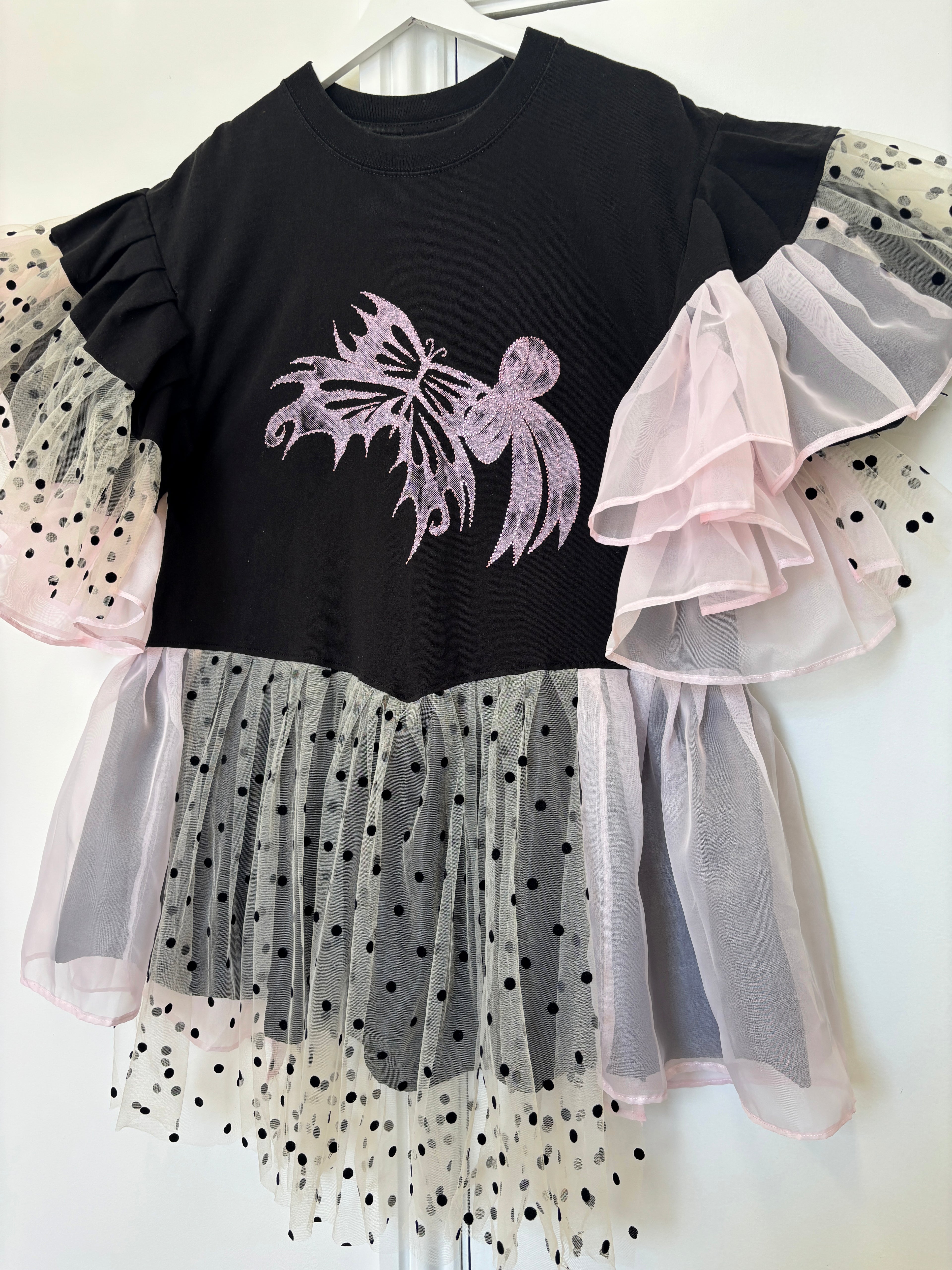 UPCYCLED RHINESTONE 𝒯𝓊𝓁𝓁𝑒 𝒟𝓇𝑒𝓈𝓈 ★