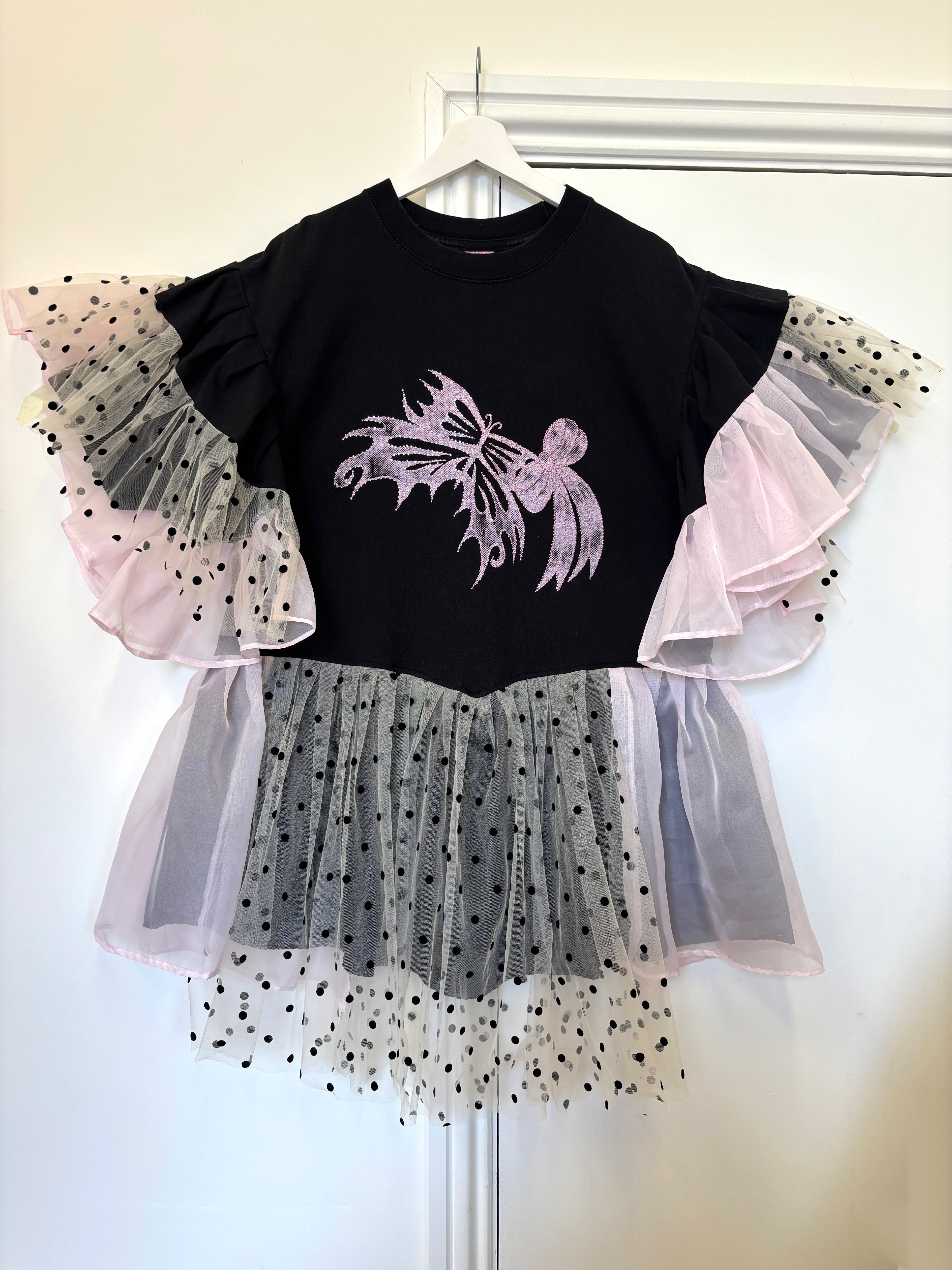 UPCYCLED RHINESTONE 𝒯𝓊𝓁𝓁𝑒 𝒟𝓇𝑒𝓈𝓈 ★