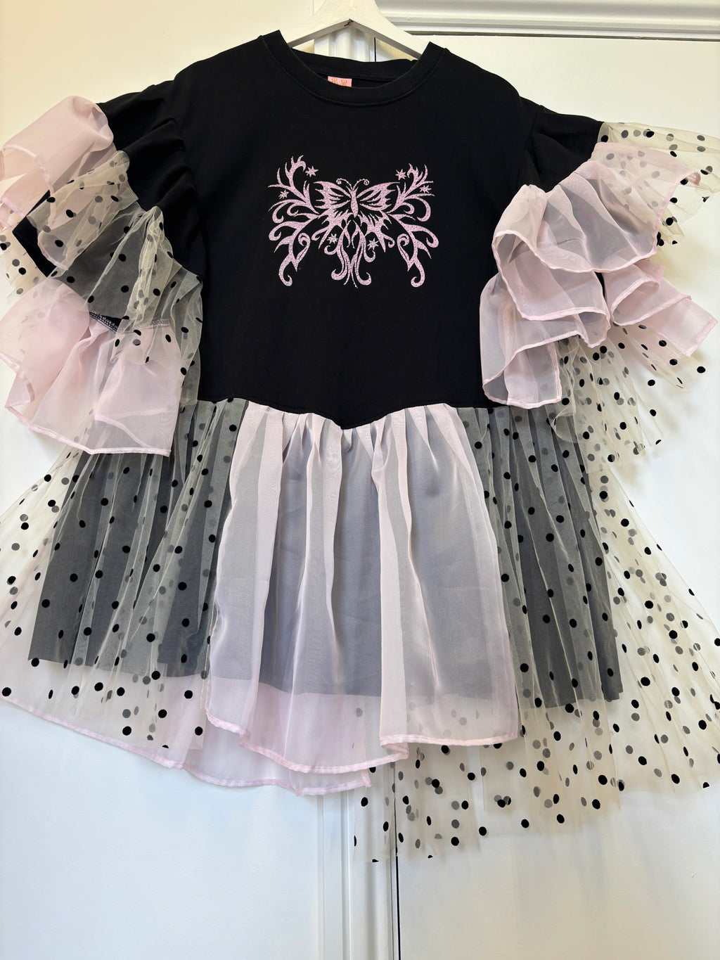 UPCYCLED RHINESTONE 𝒯𝓊𝓁𝓁𝑒 𝒟𝓇𝑒𝓈𝓈 ★