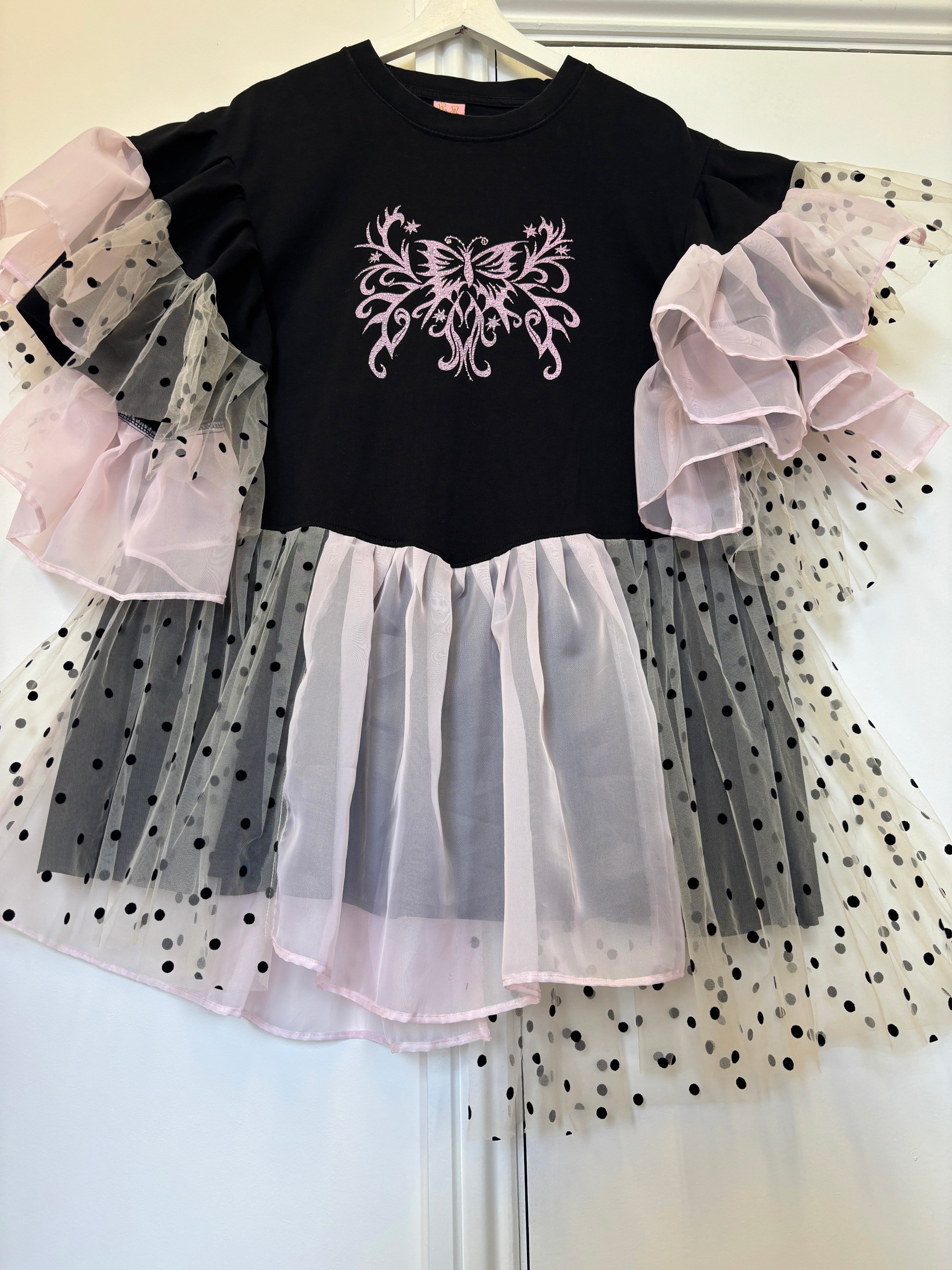 UPCYCLED RHINESTONE 𝒯𝓊𝓁𝓁𝑒 𝒟𝓇𝑒𝓈𝓈 ★