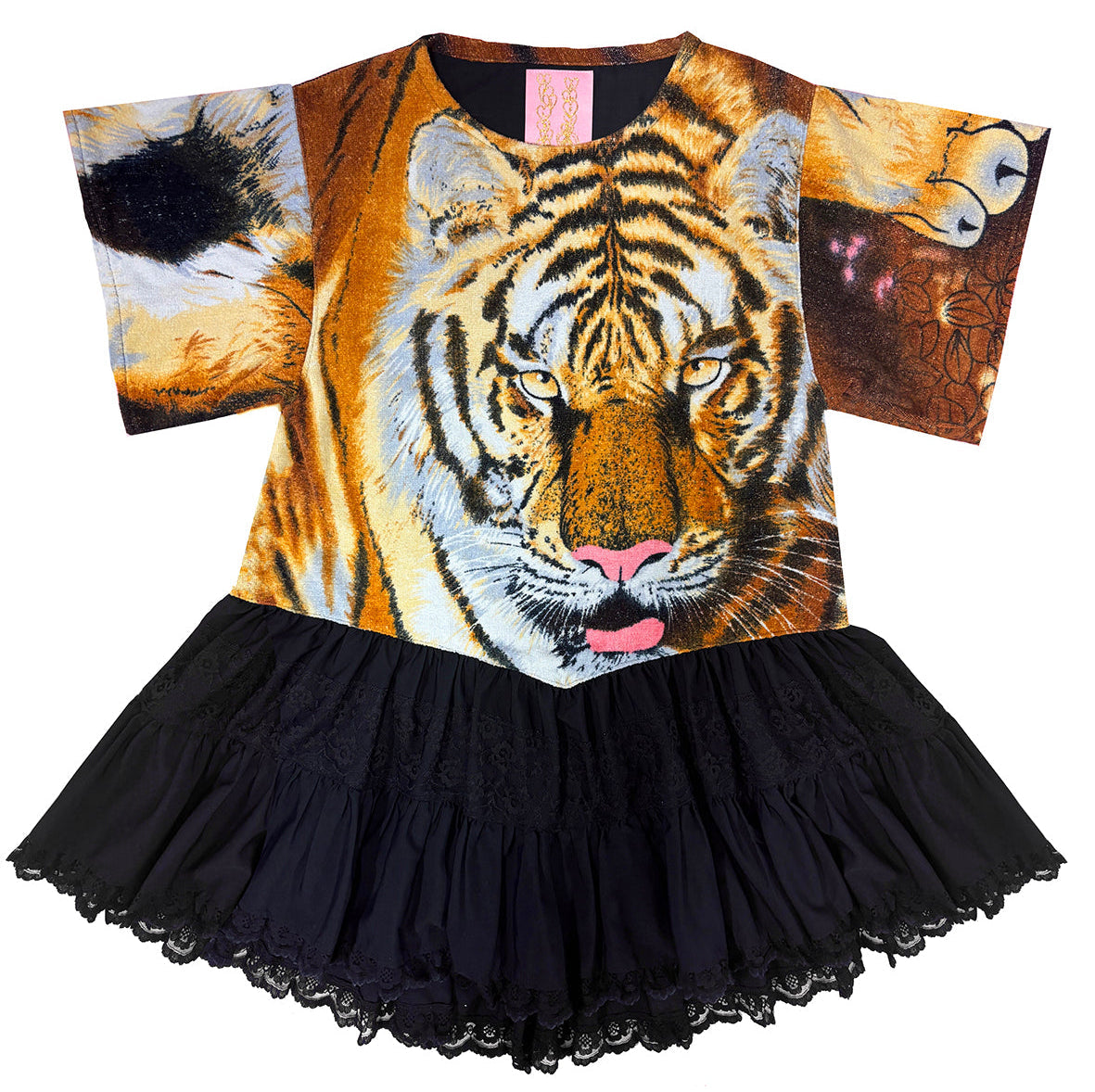 Tiger Boxy Dress with Tutu