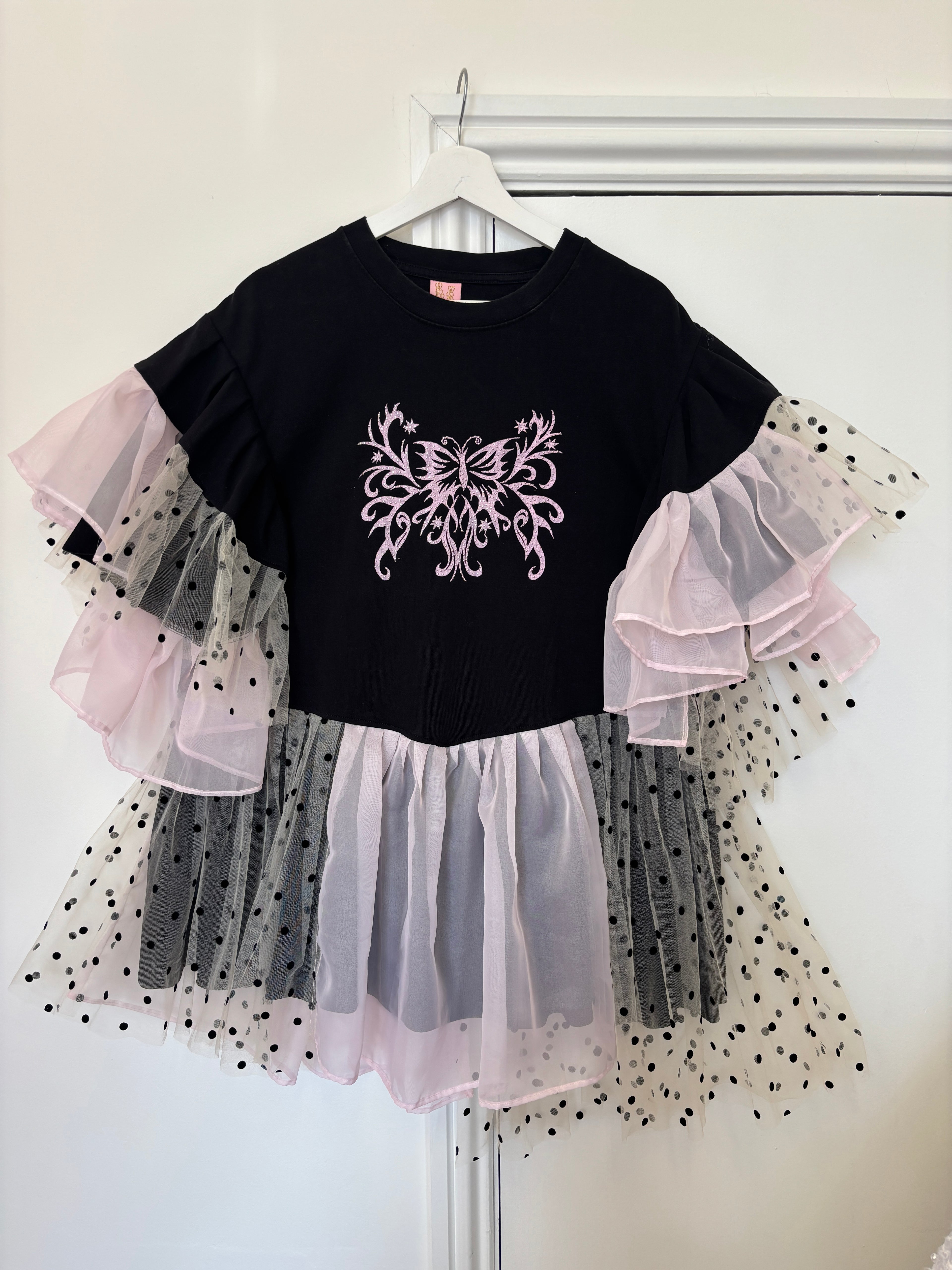 UPCYCLED RHINESTONE 𝒯𝓊𝓁𝓁𝑒 𝒟𝓇𝑒𝓈𝓈 ★