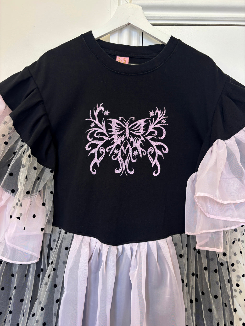 UPCYCLED RHINESTONE 𝒯𝓊𝓁𝓁𝑒 𝒟𝓇𝑒𝓈𝓈 ★