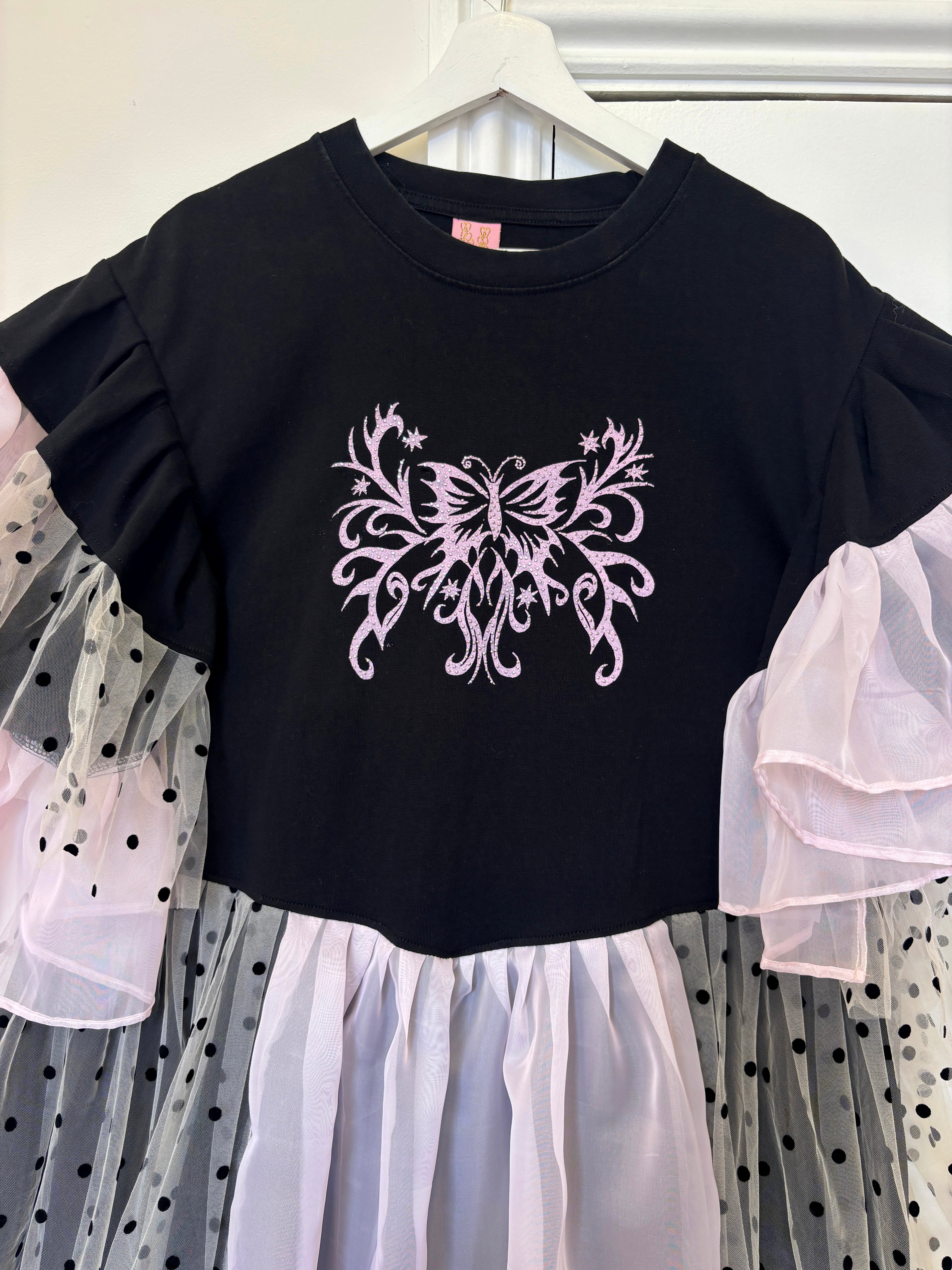 UPCYCLED RHINESTONE 𝒯𝓊𝓁𝓁𝑒 𝒟𝓇𝑒𝓈𝓈 ★