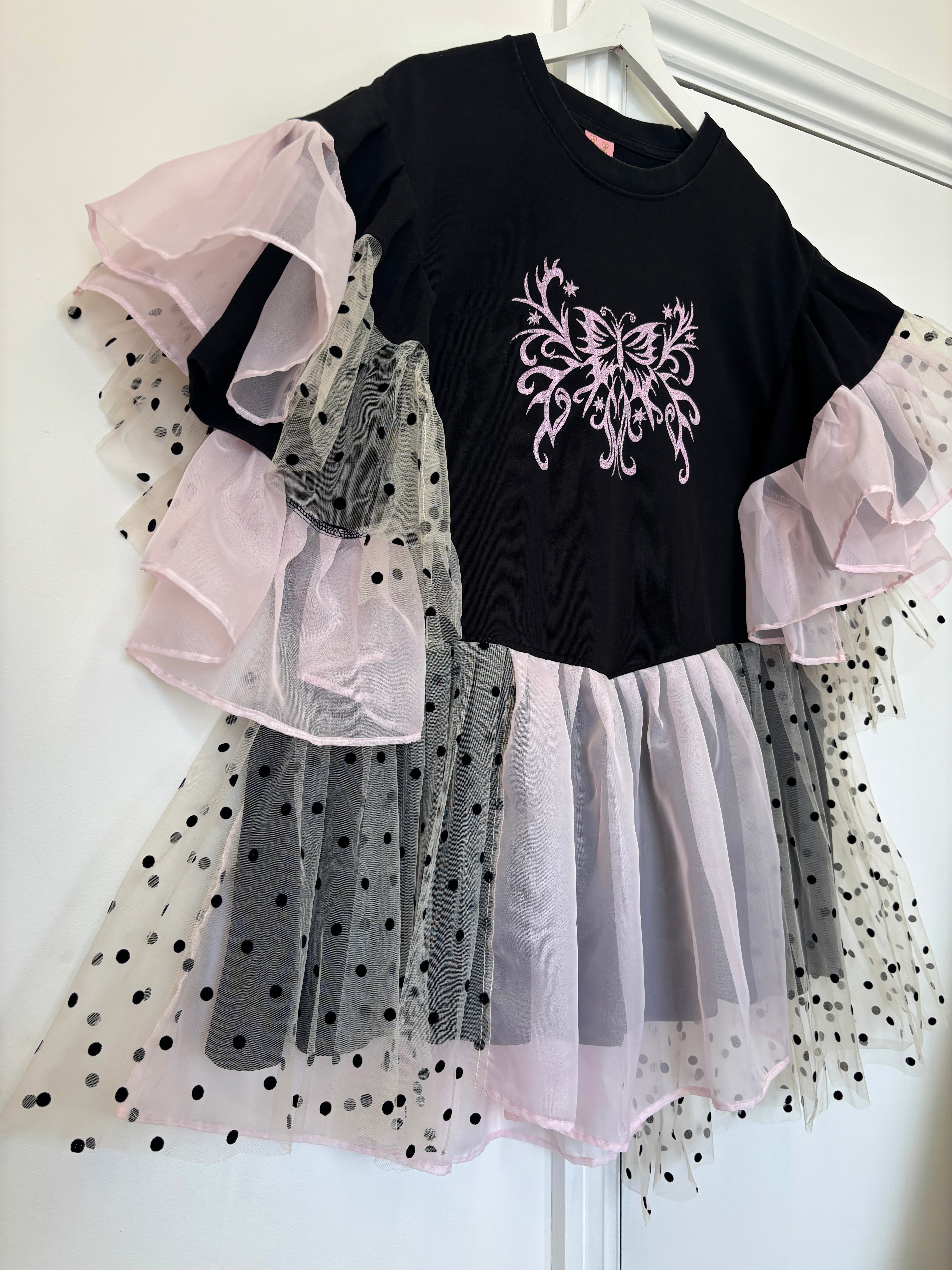 UPCYCLED RHINESTONE 𝒯𝓊𝓁𝓁𝑒 𝒟𝓇𝑒𝓈𝓈 ★