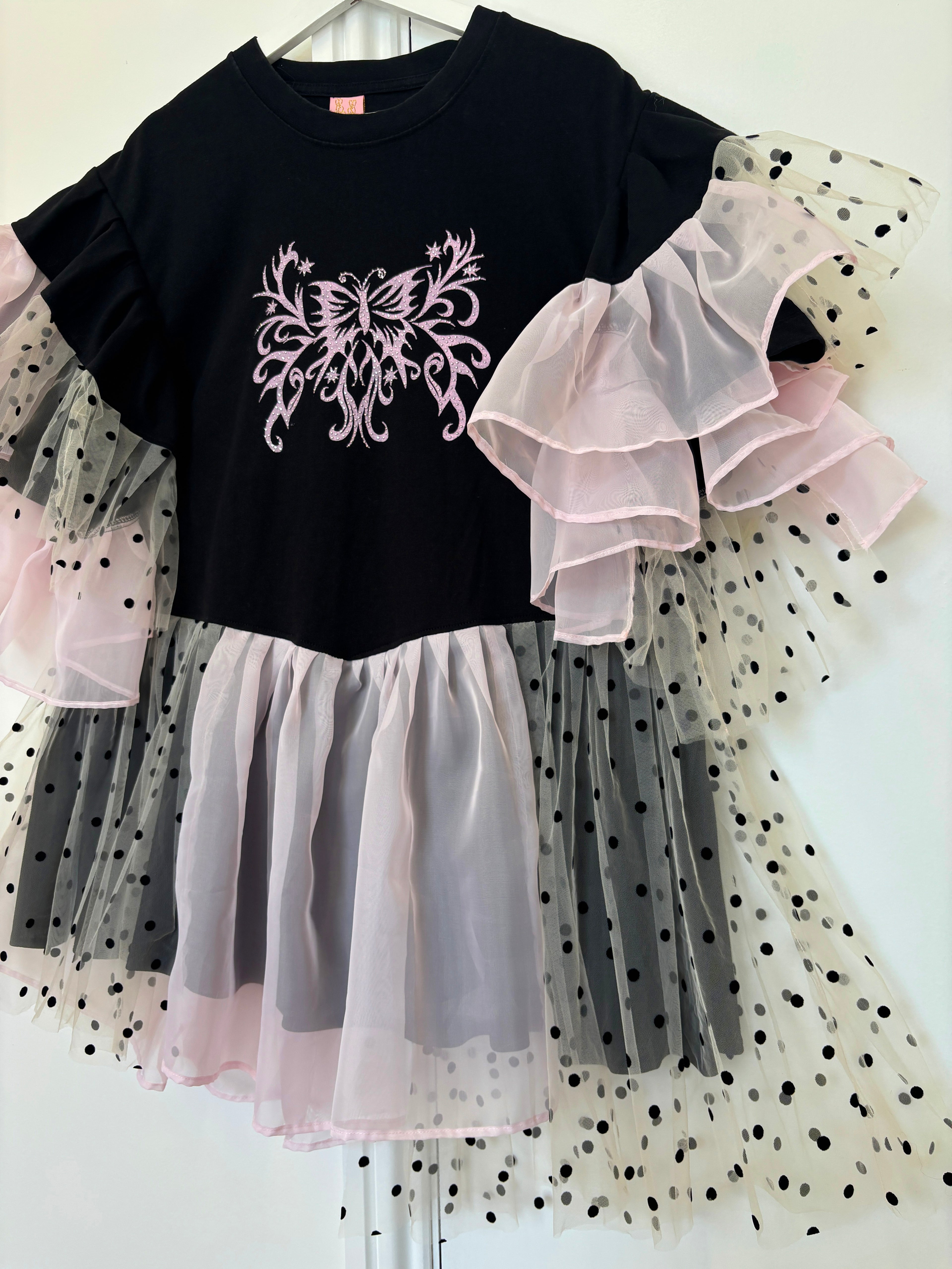 UPCYCLED RHINESTONE 𝒯𝓊𝓁𝓁𝑒 𝒟𝓇𝑒𝓈𝓈 ★