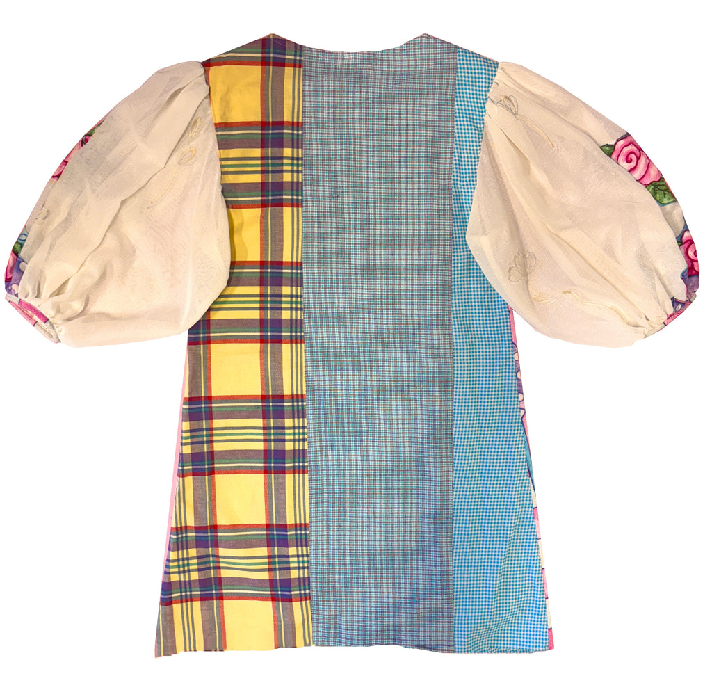 I Love To Dance Ballerina Puff Sleeve Dress