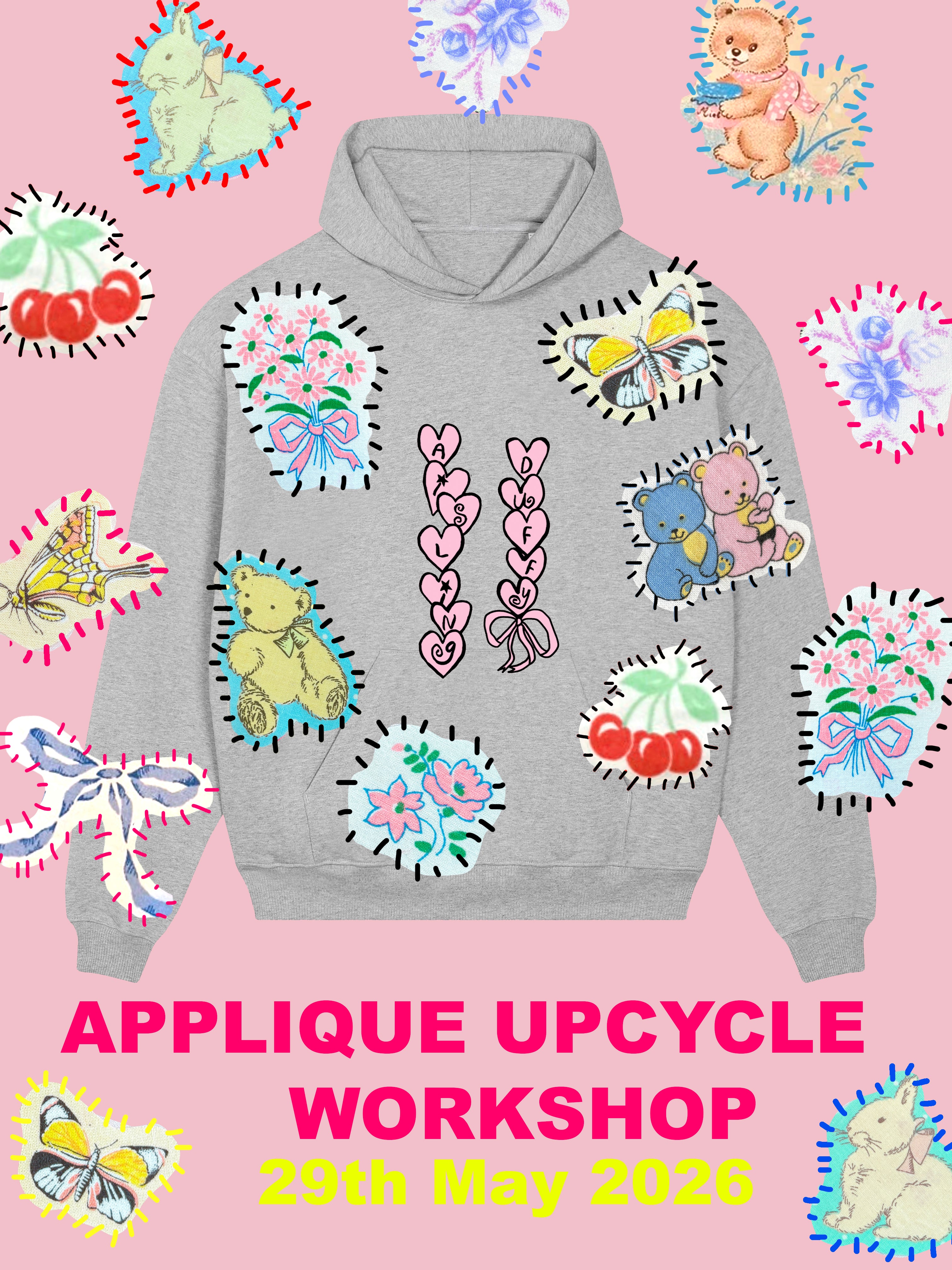 UPCYCLE YOUR WARDROBE WORKSHOP ★ FRIDAY 29th May (EVENING 6-8.30PM)