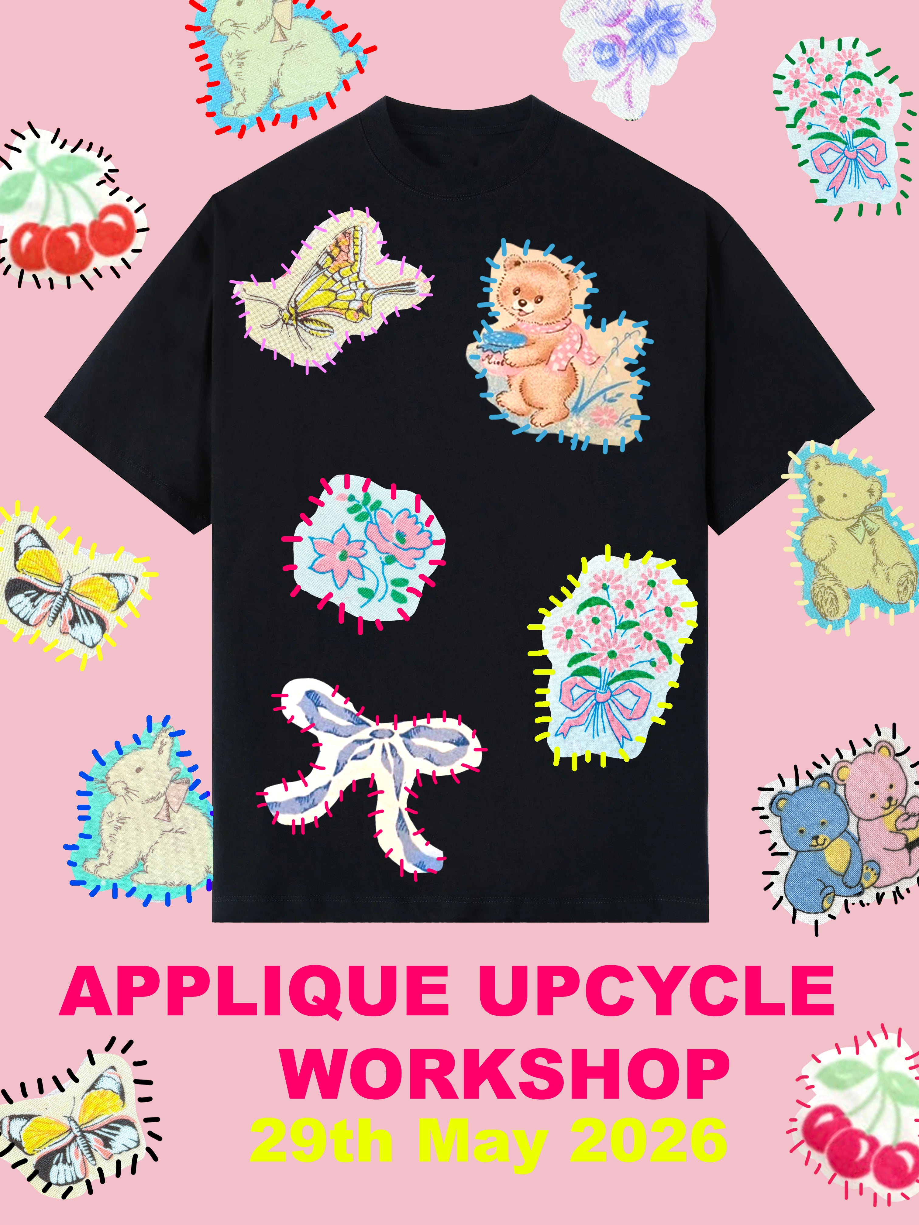 UPCYCLE YOUR WARDROBE WORKSHOP ★ FRIDAY 29th May (EVENING 6-8.30PM)