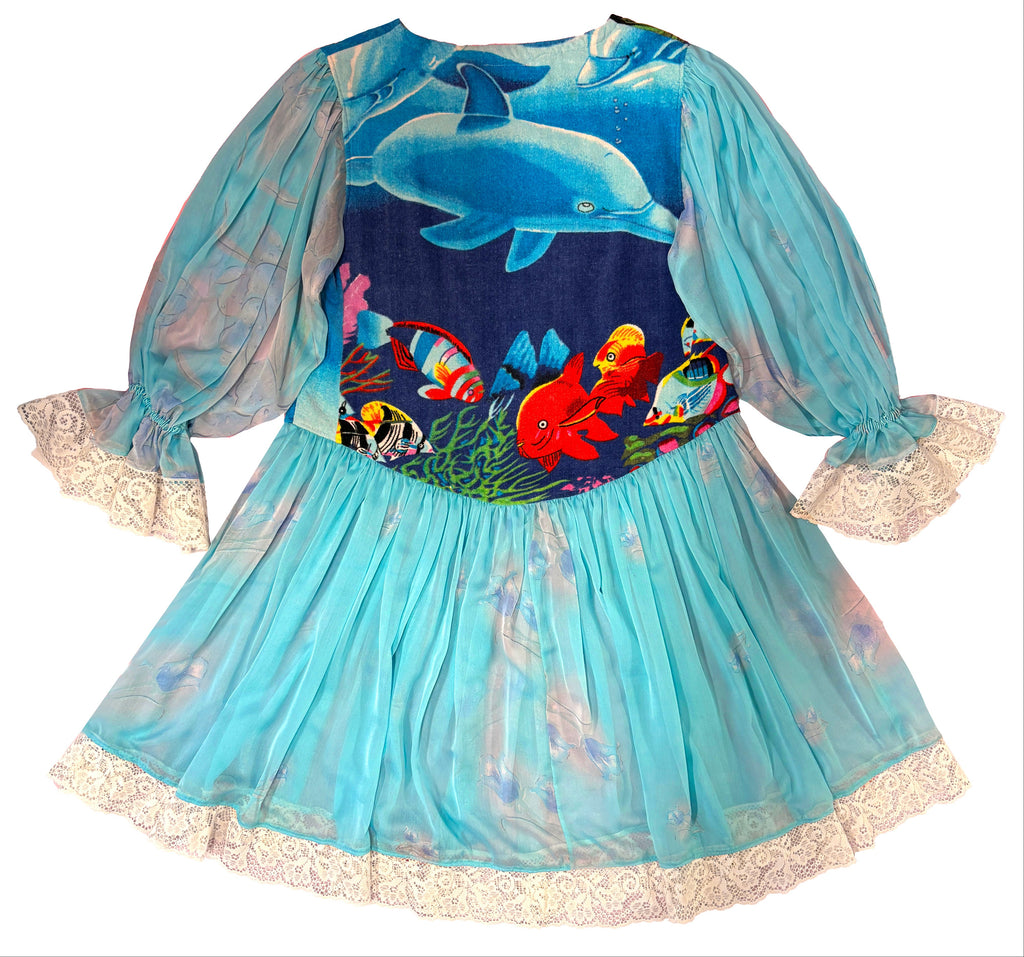 Sunset Under The Sea Princess Dress