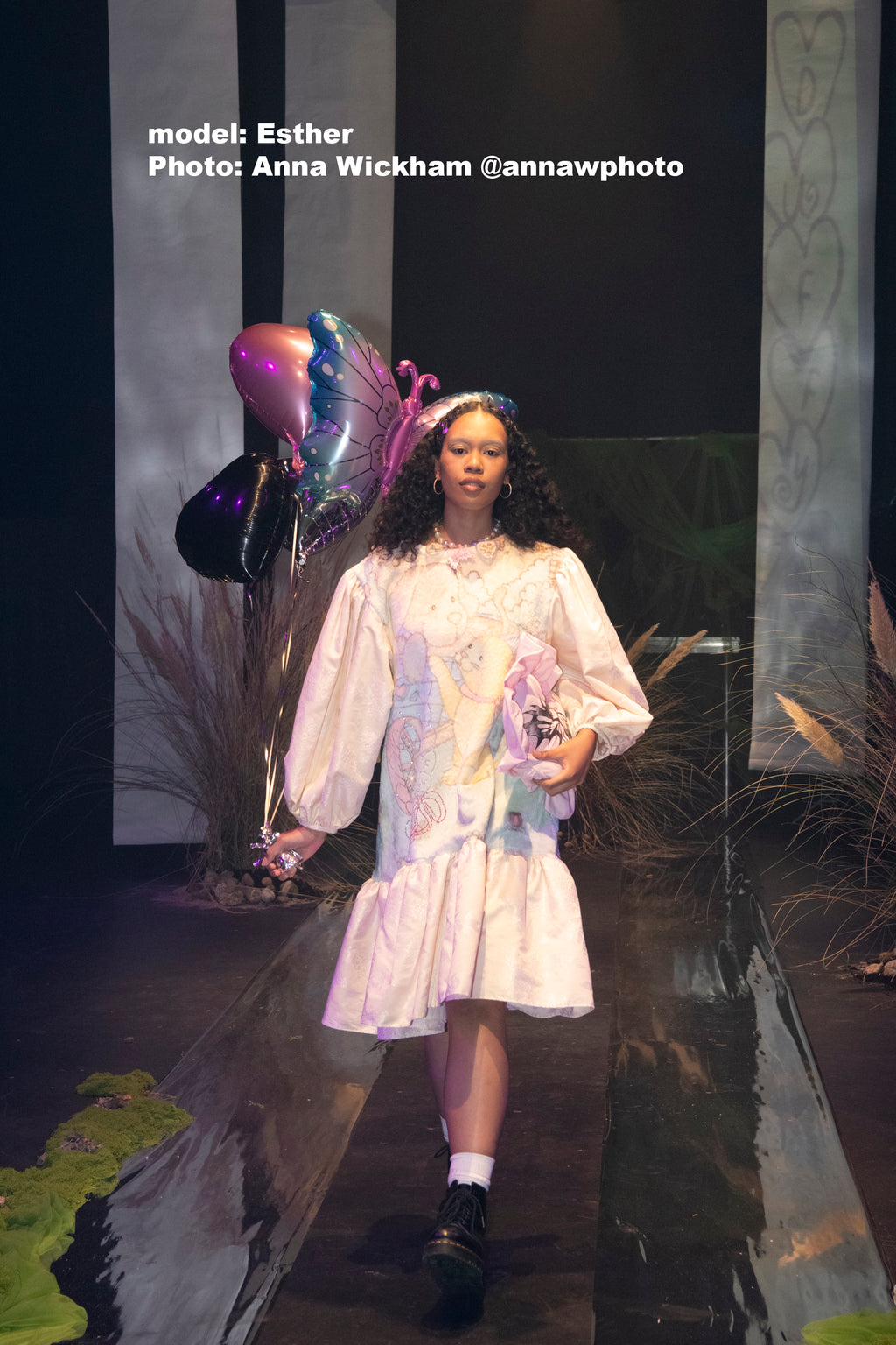 Kitten & Puppy Rhinestone Fleece Dress