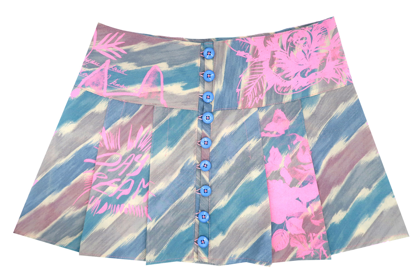 BaBY BLuE Pleated Mini Skirt W31''  ~ 2023 𝒞𝑜𝓁𝓁𝑒𝒸𝓉𝒾𝑜𝓃