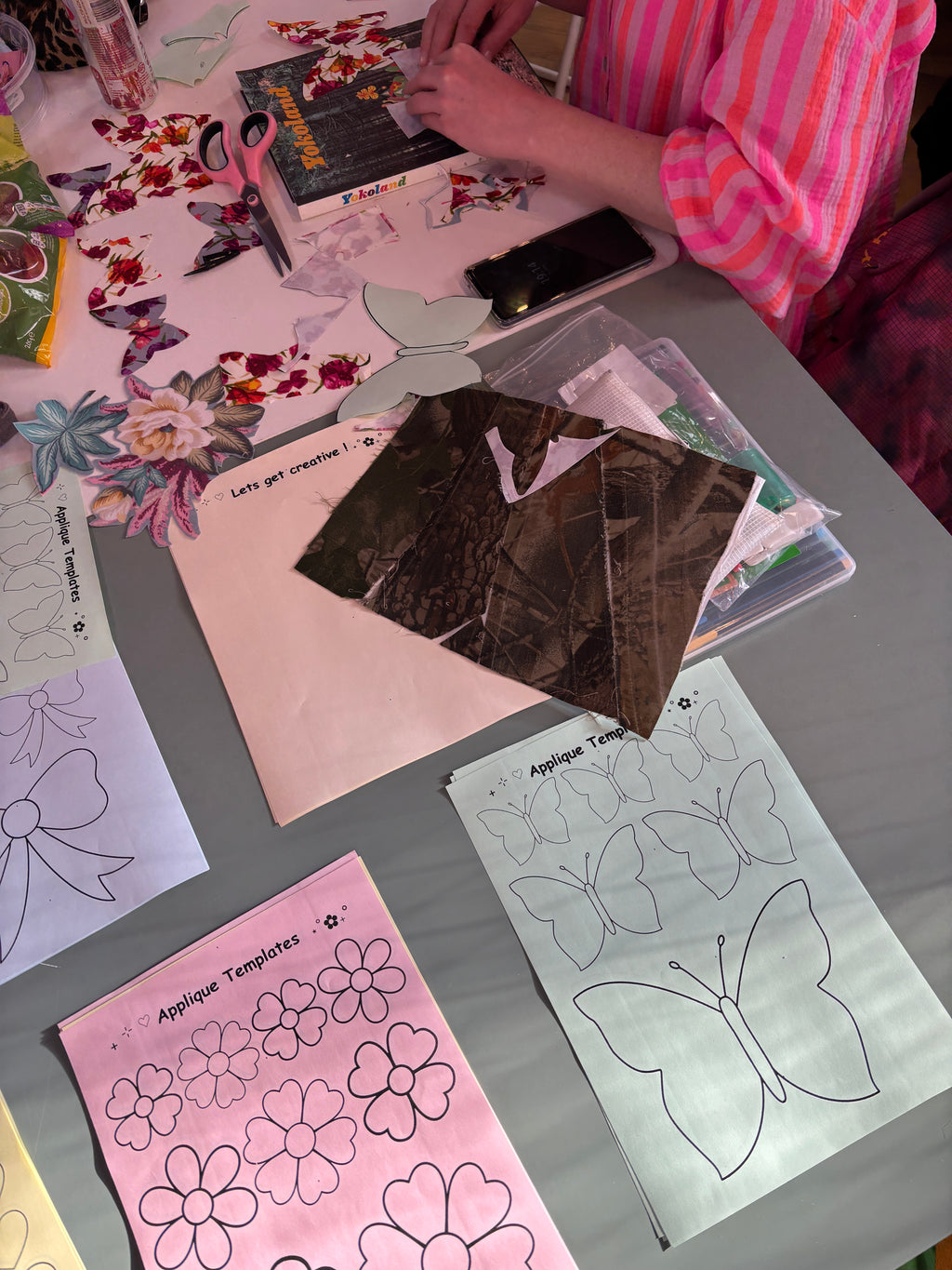 PATCH APPLIQUE UPCYCLE WORKSHOP ★ FRIDAY 29th May (EVENING 6-8.30PM)