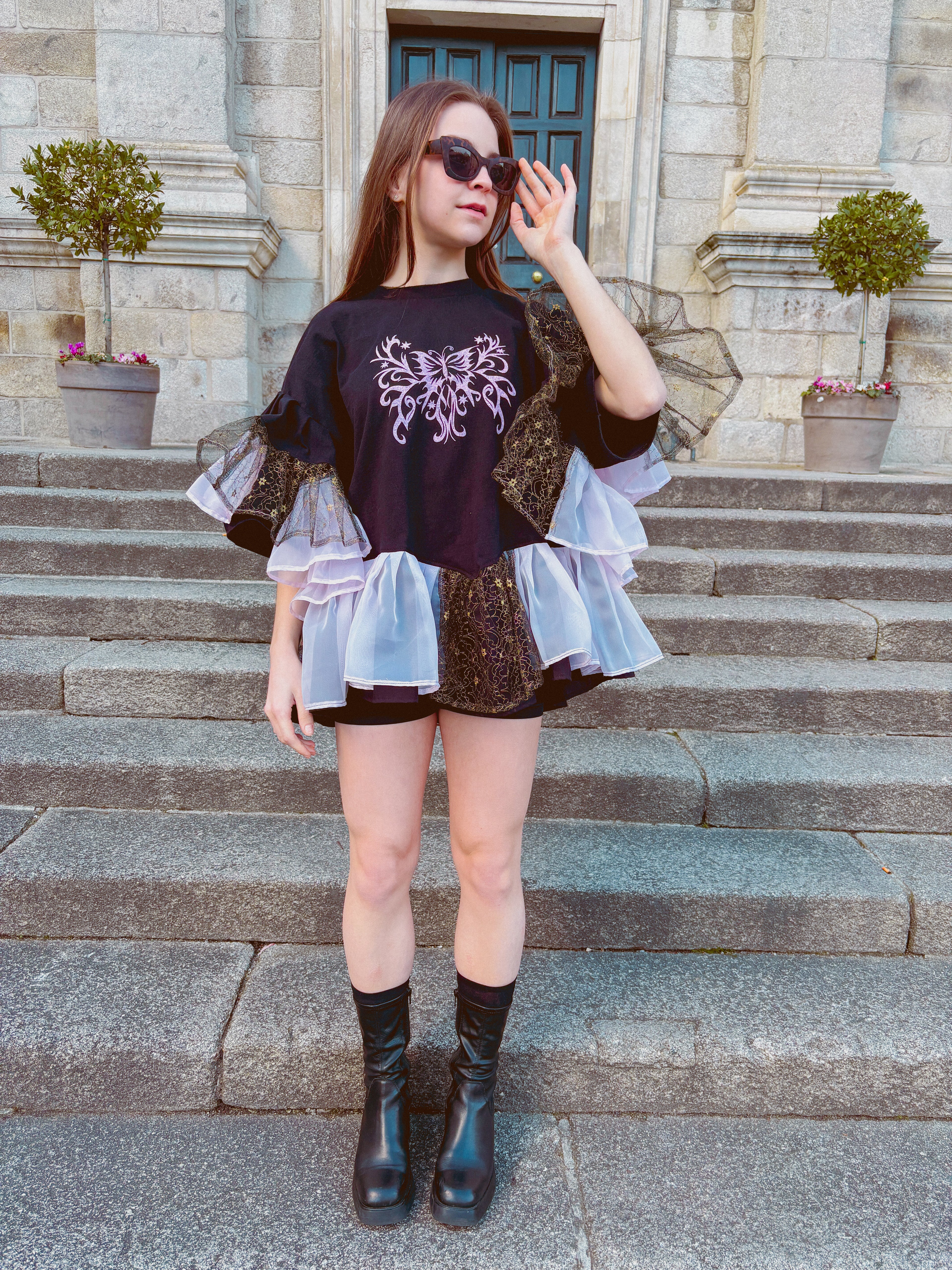 UPCYCLED 𝒯𝓊𝓁𝓁𝑒 𝒯𝑜𝓅 ★