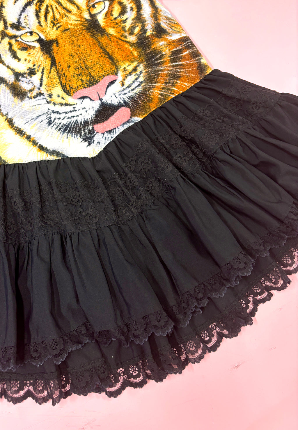 Tiger Boxy Dress with Tutu