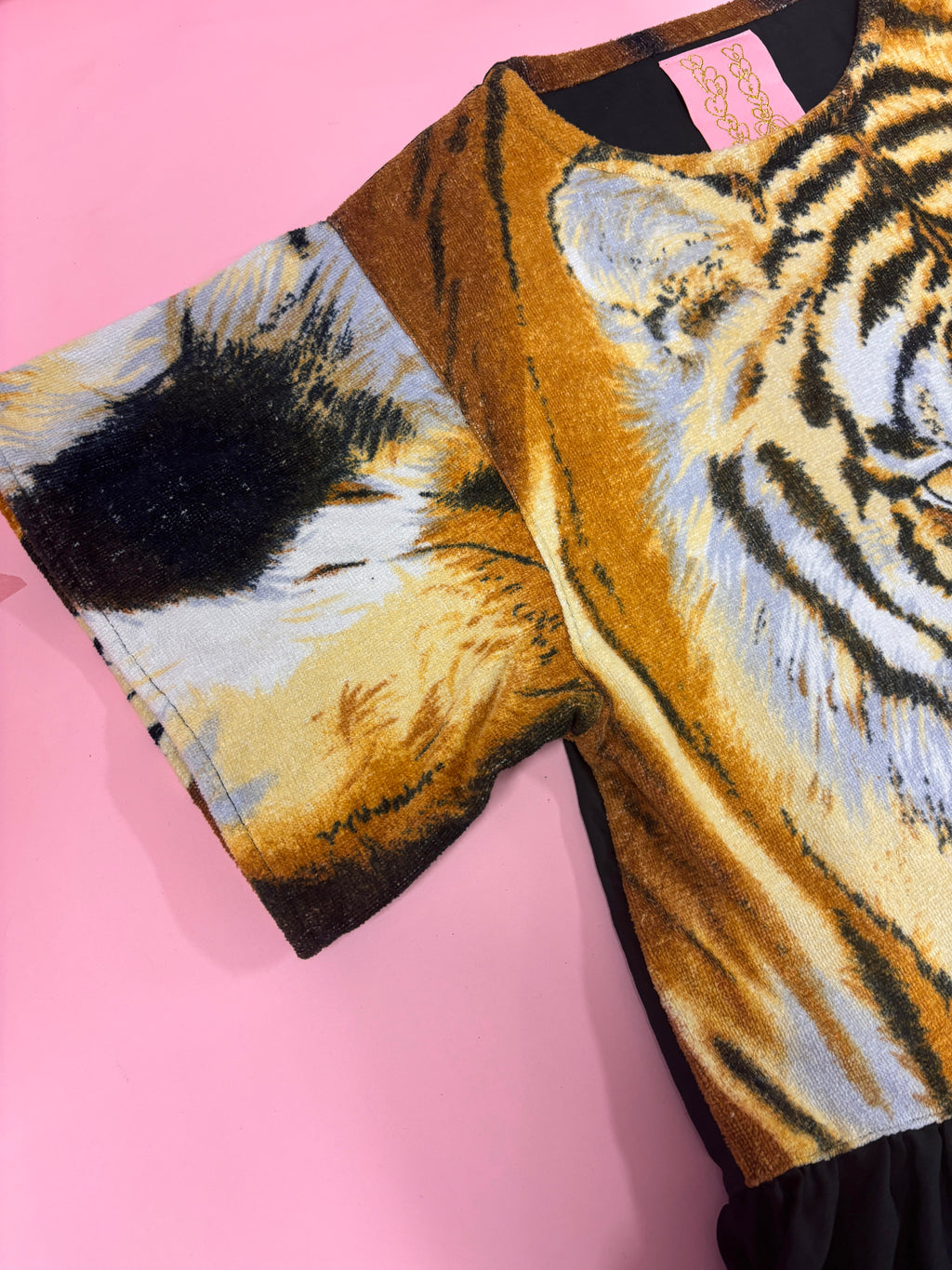 Tiger Boxy Dress with Tutu