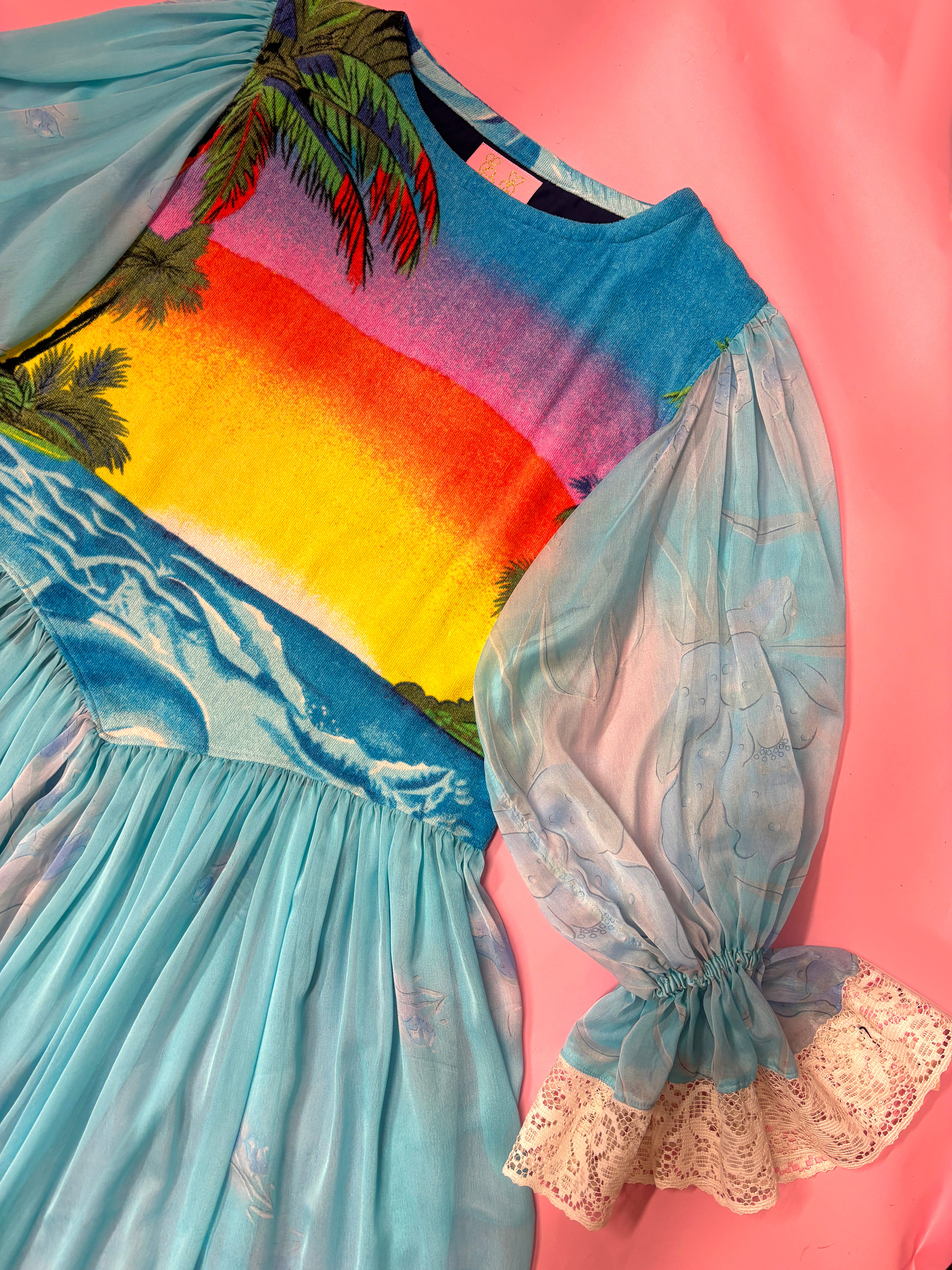 Sunset Under The Sea Princess Dress