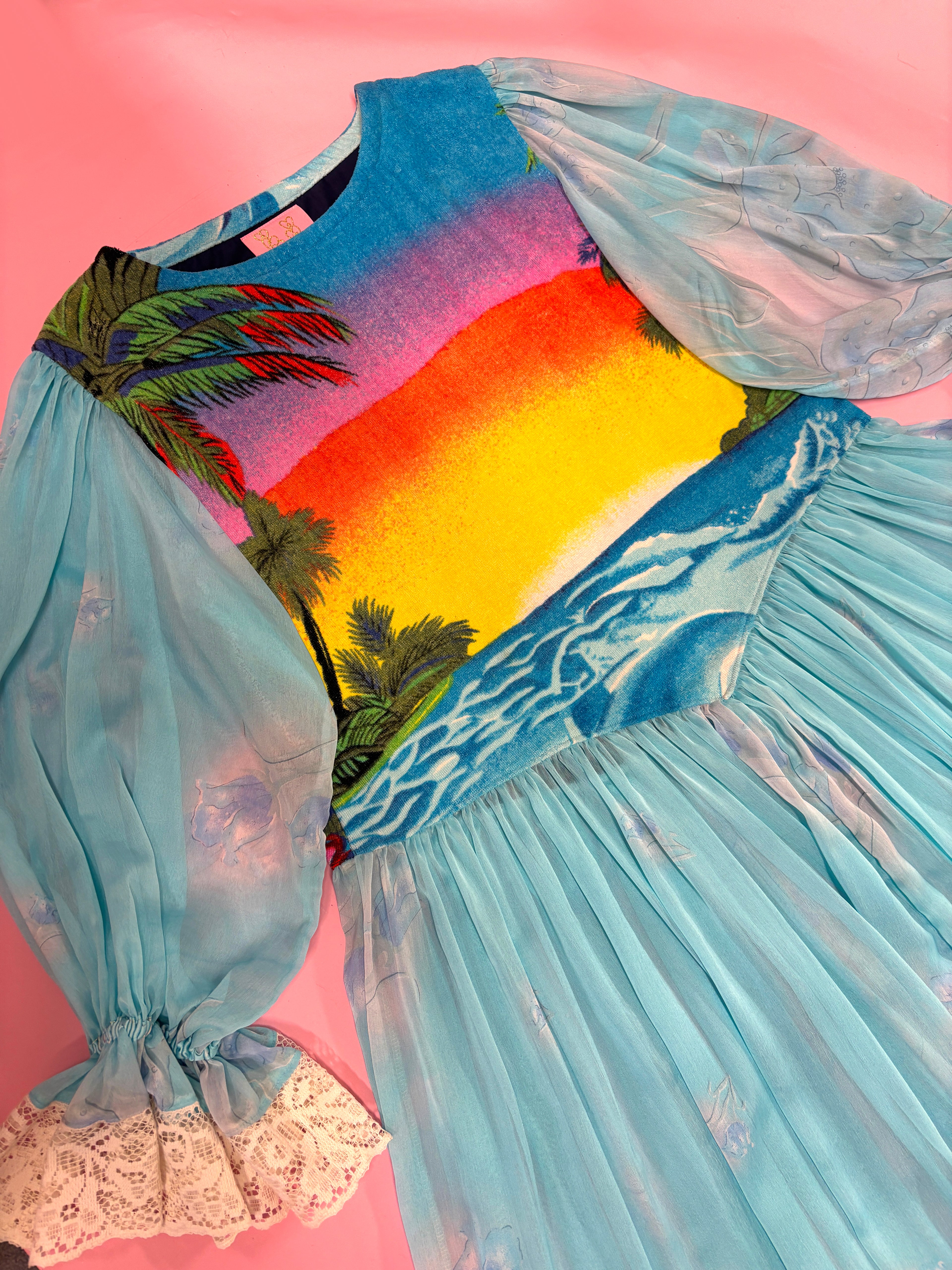 Sunset Under The Sea Princess Dress