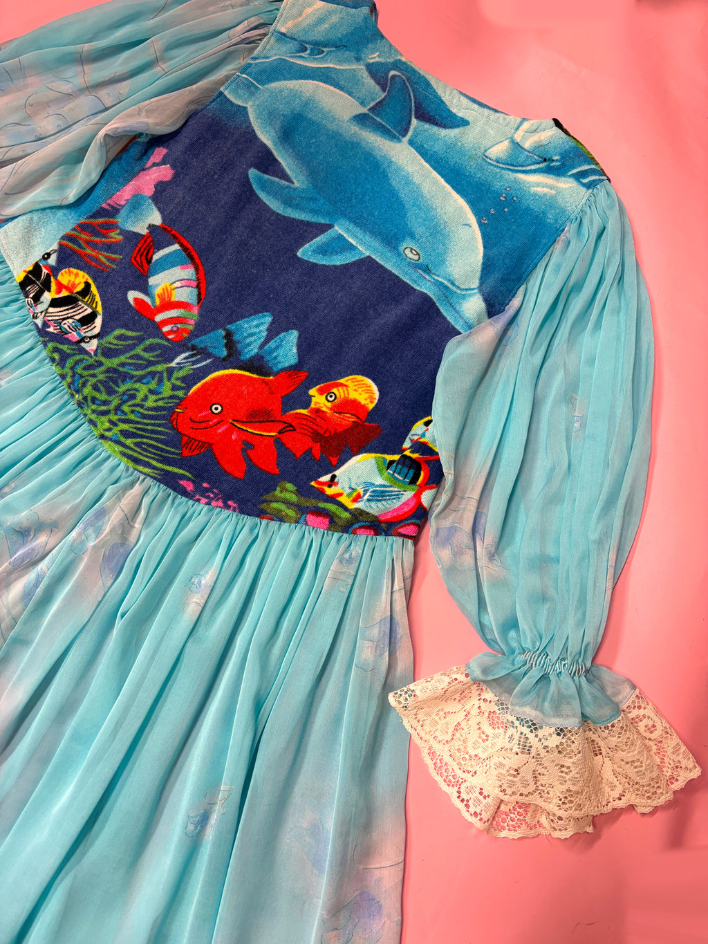 Sunset Under The Sea Princess Dress