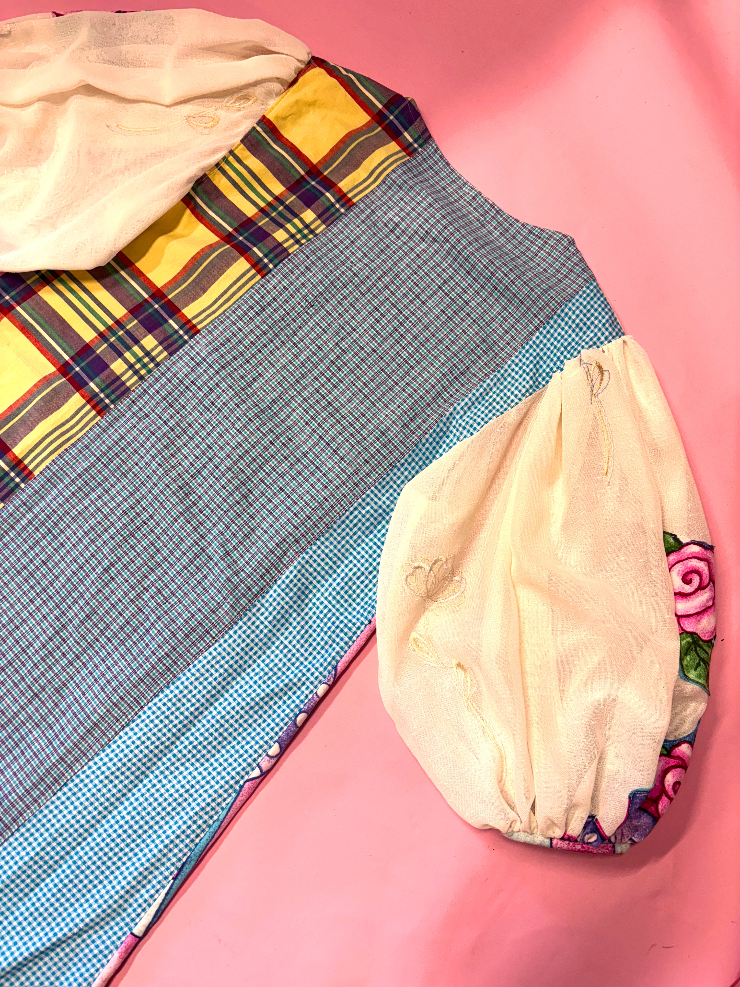 I Love To Dance Ballerina Puff Sleeve Dress