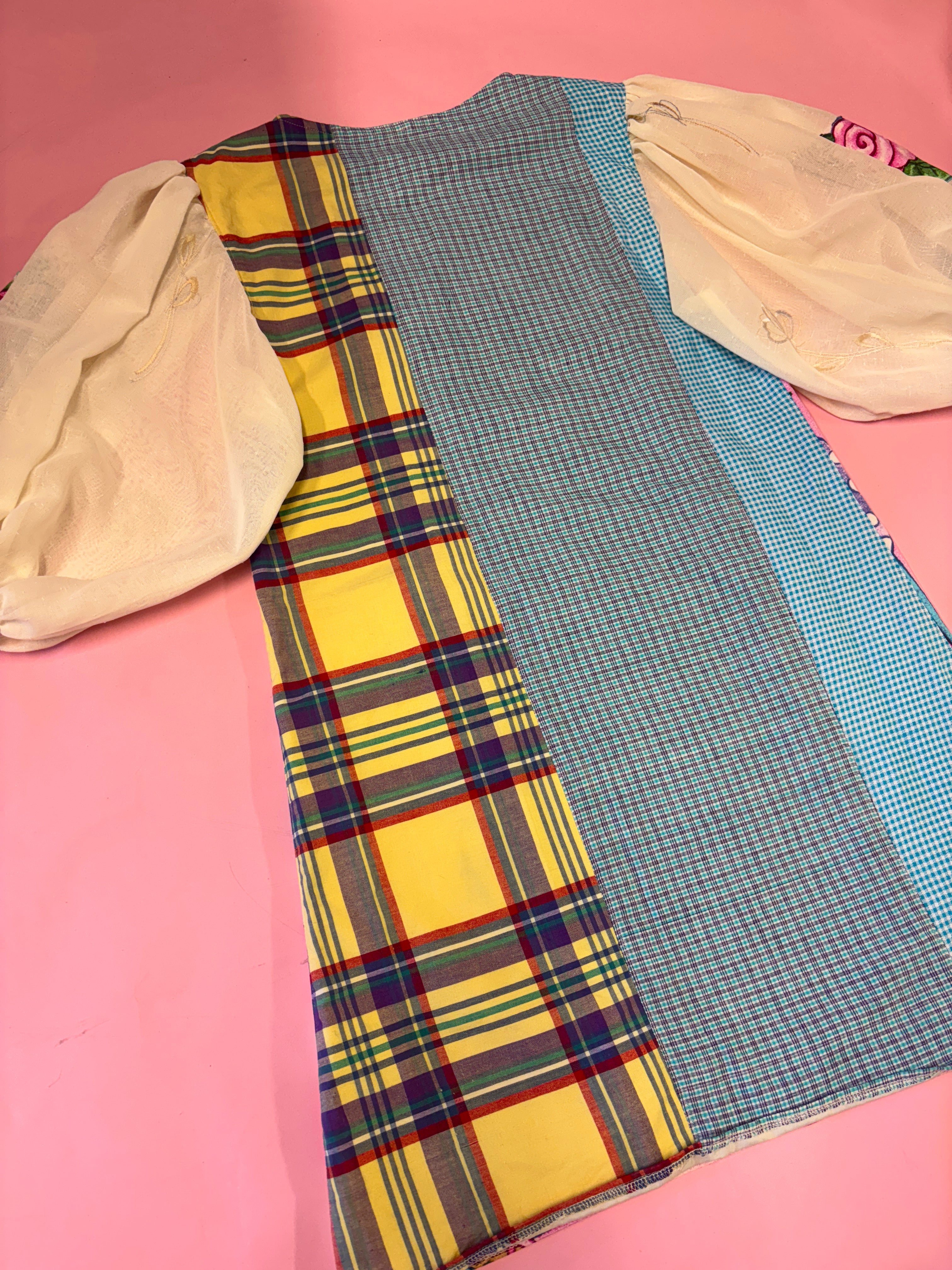 I Love To Dance Ballerina Puff Sleeve Dress