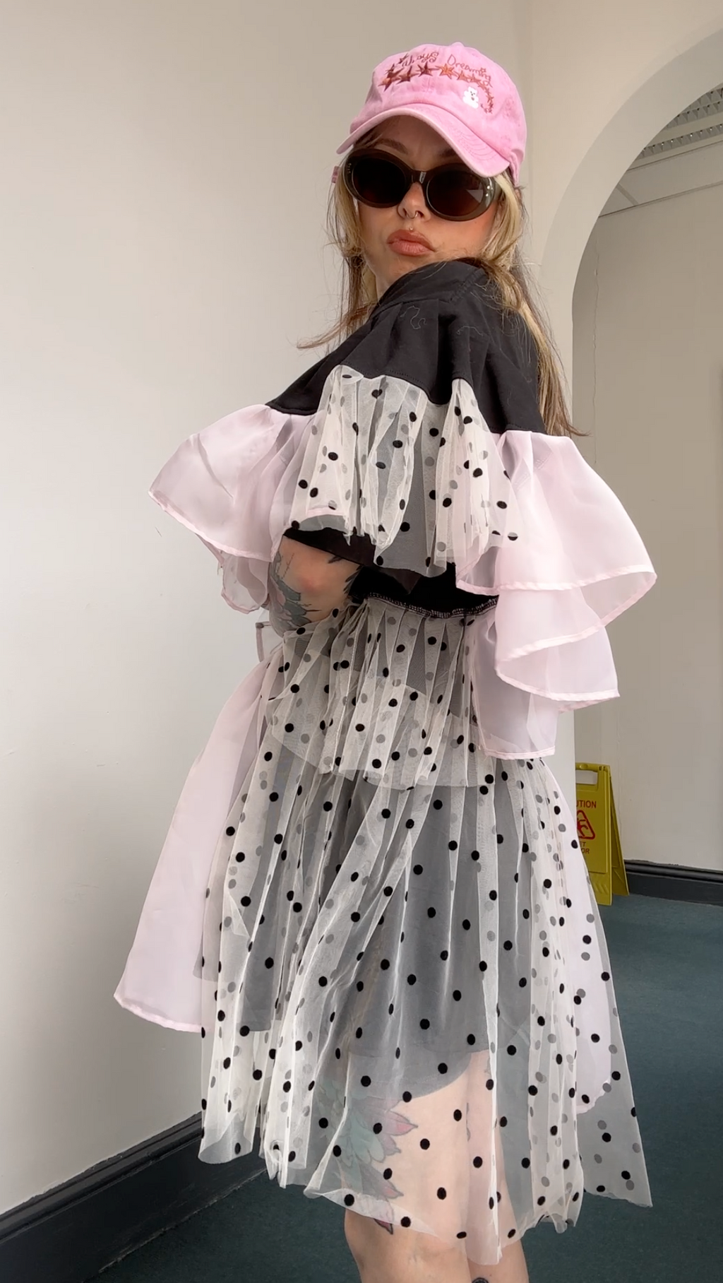 UPCYCLED RHINESTONE 𝒯𝓊𝓁𝓁𝑒 𝒟𝓇𝑒𝓈𝓈 ★