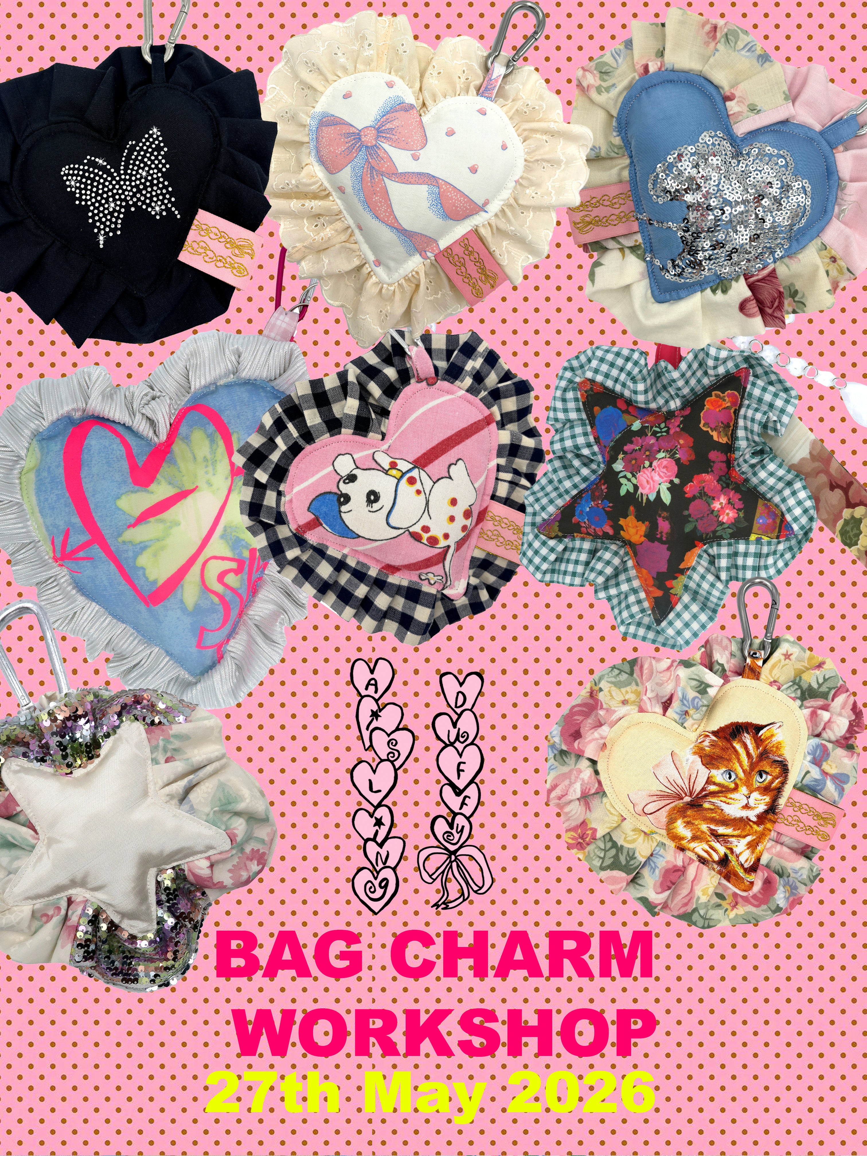 CHARM MAKING WORKSHOP ★ WEDNESDAY 27th MAY (EVENING 6-8.30PM)
