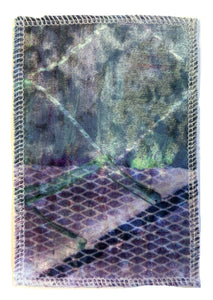 Abstract Urban Marbled Velvet Patch ~ Medium
