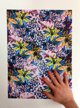 A3 Tropical Floral Art Print