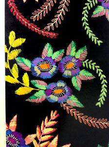 A4 Floral Illustration Art Print