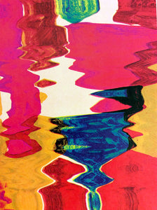 A3 Neon Haze Art Print