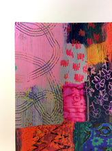 A5 Patchwork Painting Art Print