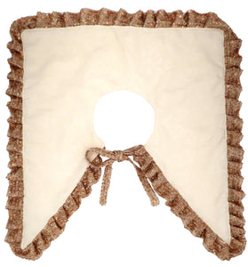 ✿ GoLD SeQUin CreAM Collar ✿