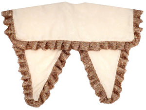✿ GoLD SeQUin CreAM Collar ✿