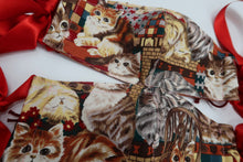 ✷ Vintage Cat (Satin Red) Face Covering ~ 2021 Collection ✷