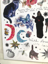 Halloween With Love Art Print