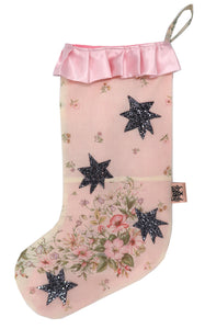 ❅ Pink Satin Stocking ❅
