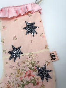 ❅ Pink Satin Stocking ❅