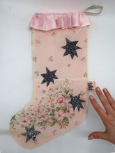❅ Pink Satin Stocking ❅