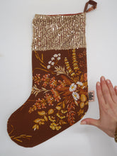 ❅ Winter Forest Sequin Stocking ❅ Christmas 22