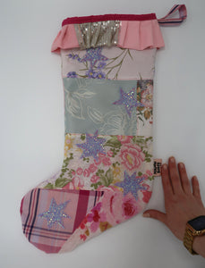❅ Fun Patchwork Stocking ❅ Christmas 22