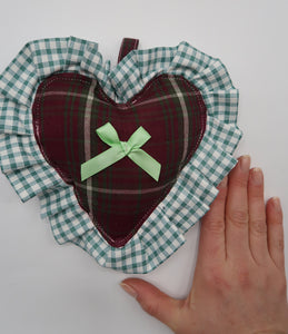 ♡ Tartan Heart Decoration ♡