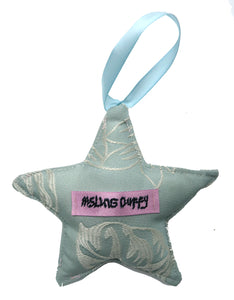 ♡ Sea Foam Green Star Decoration ♡