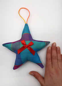 ♡ Tartan Star Decoration ♡