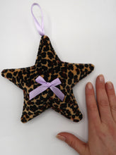 ♡ Velvet Leopard Star Decoration ♡