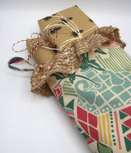 ❅ Sequin & Vintage Print Stocking ❅