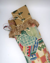 ❅ Sequin & Vintage Print Stocking ❅